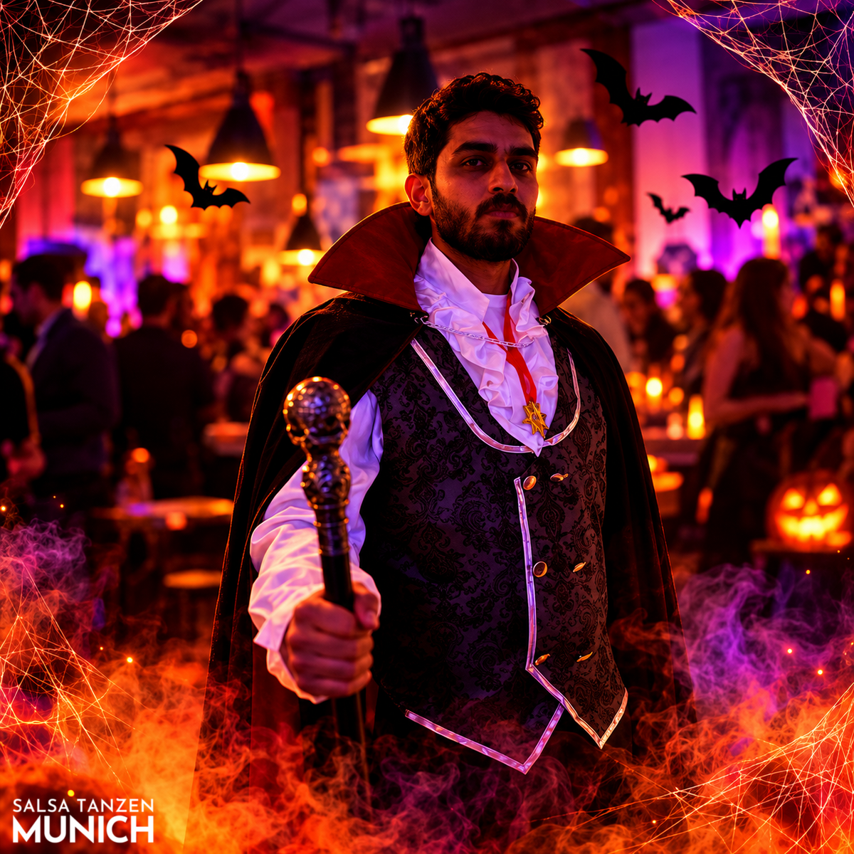Halloween Salsa & Bachata Party München – 31.10.2026 / Merengue Workshop für Alle Levels 🎃🎃