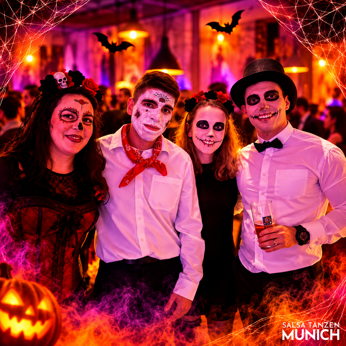 Halloween Salsa & Bachata Party München – 31.10.2026 / Merengue Workshop für Alle Levels 🎃🎃